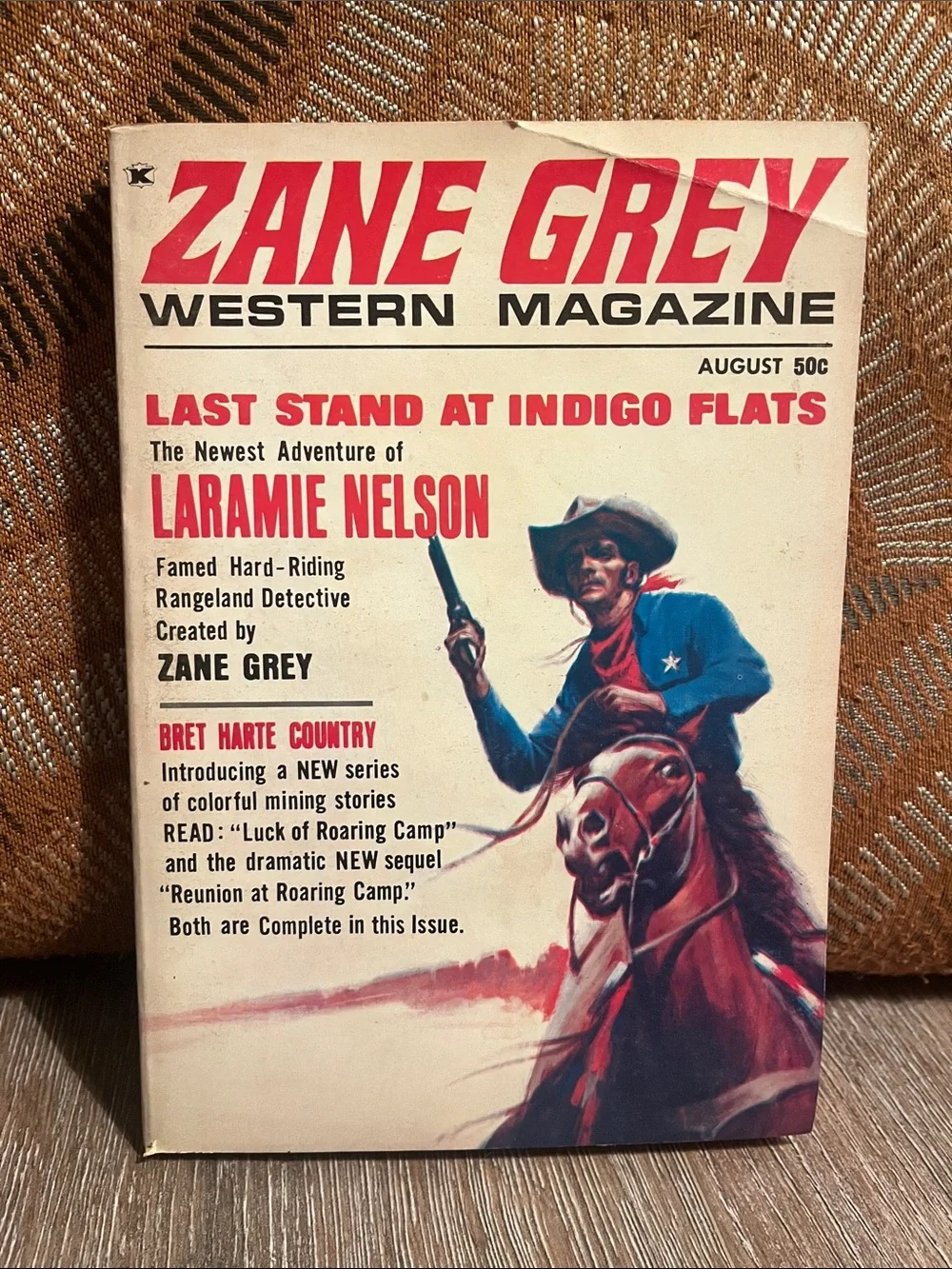 Zane Grey Western Magazine - August 1970 VOL. 2, NO. 5